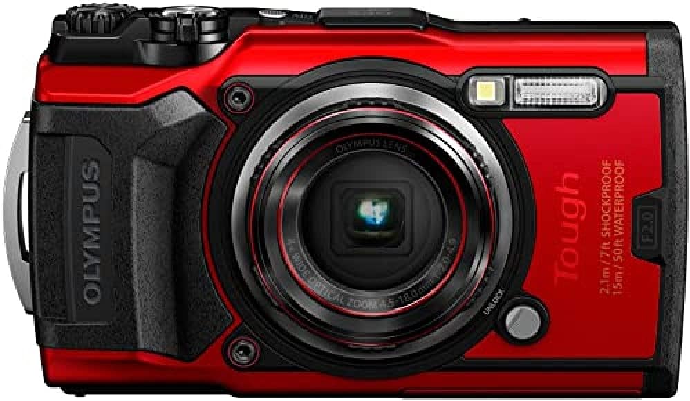 Red Waterproof Camera I337212