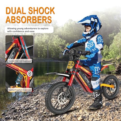 36V 750W Electric Dirt Bike with 16" Pneumatic Tires E69981