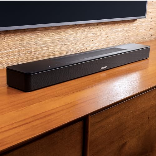 Black Smart Soundbar with Bluetooth and Voice Control X3335