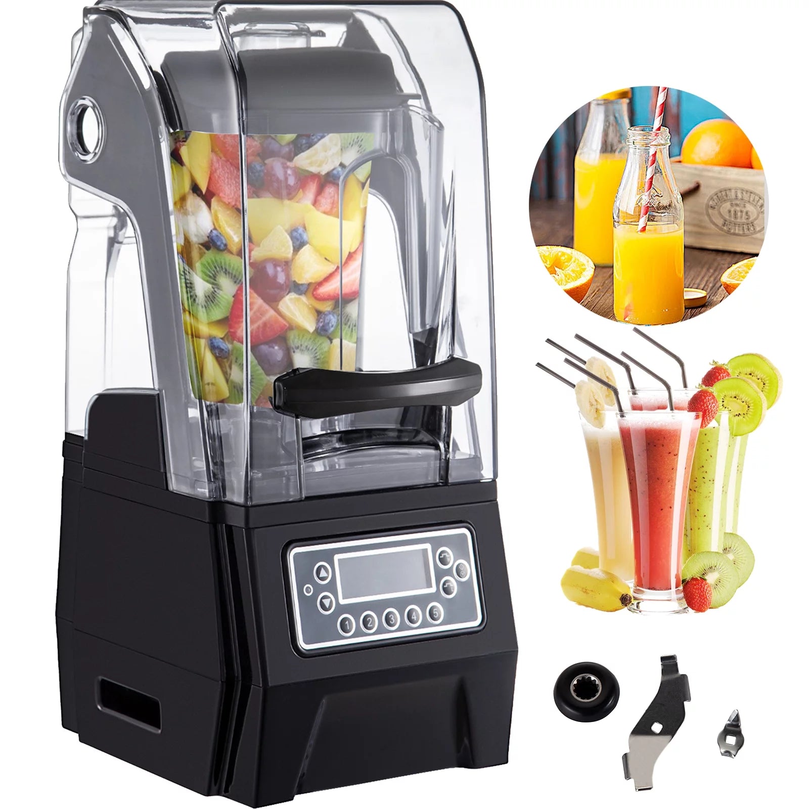 1500W Countertop Silent Blender 1.5L H708091