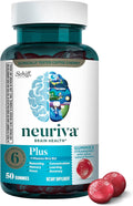 Brain Supplement with Vitamins B6 & B12, 50ct Strawberry Gummies F268729