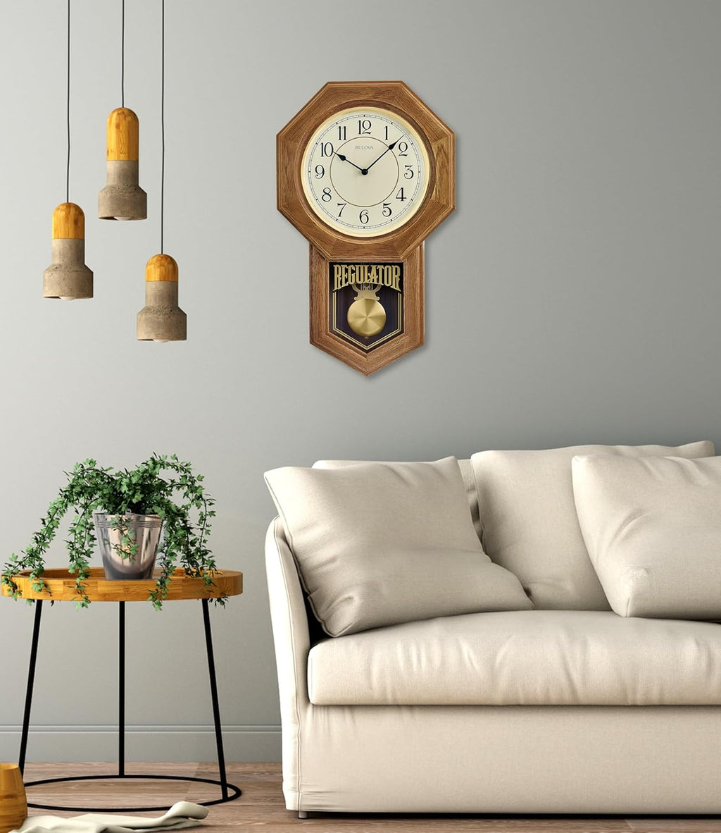 Golden Oak Clocks N884