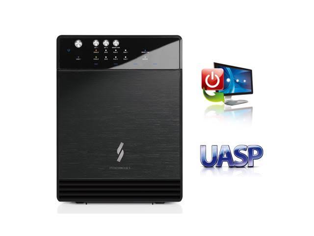 4 Bay 3.5 SATA Hard Drive Enclosure with USB 3.1 Hub A617635