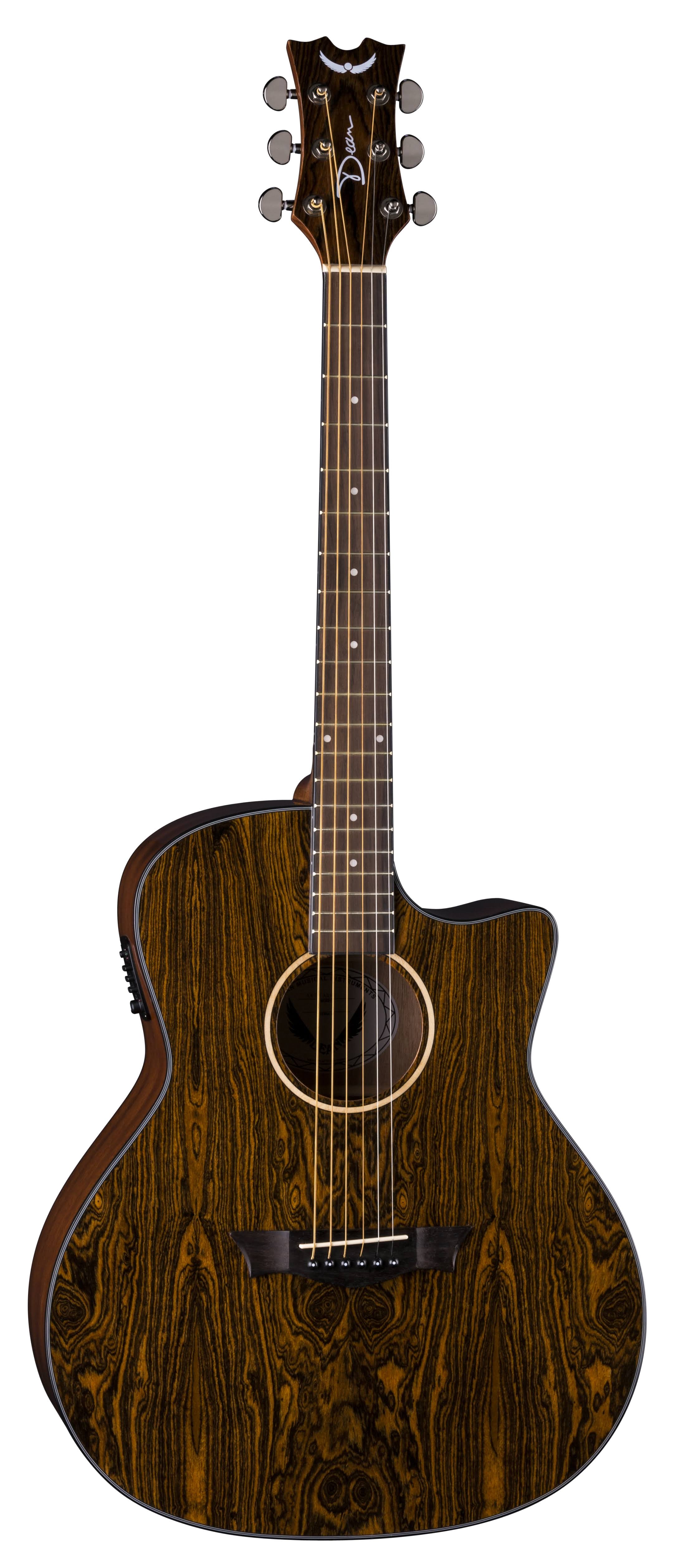 Caidie Cutaway Acoustic-Electric Guitar A580
