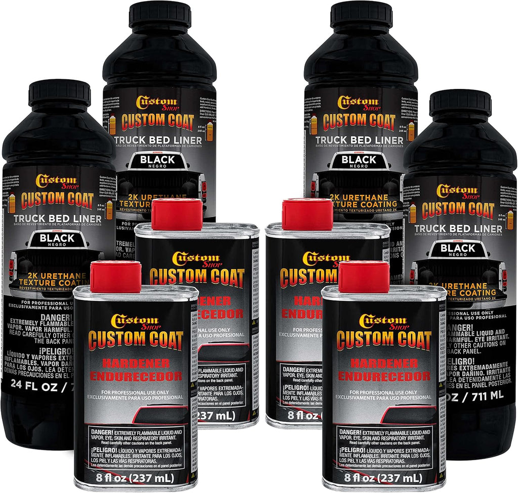 Black 1 Gallon Urethane Truck Bed Liner Kit K758826