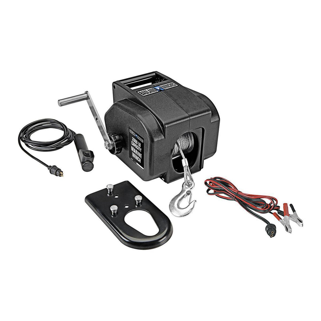 2000 lb. Marine Electric Winch J56474