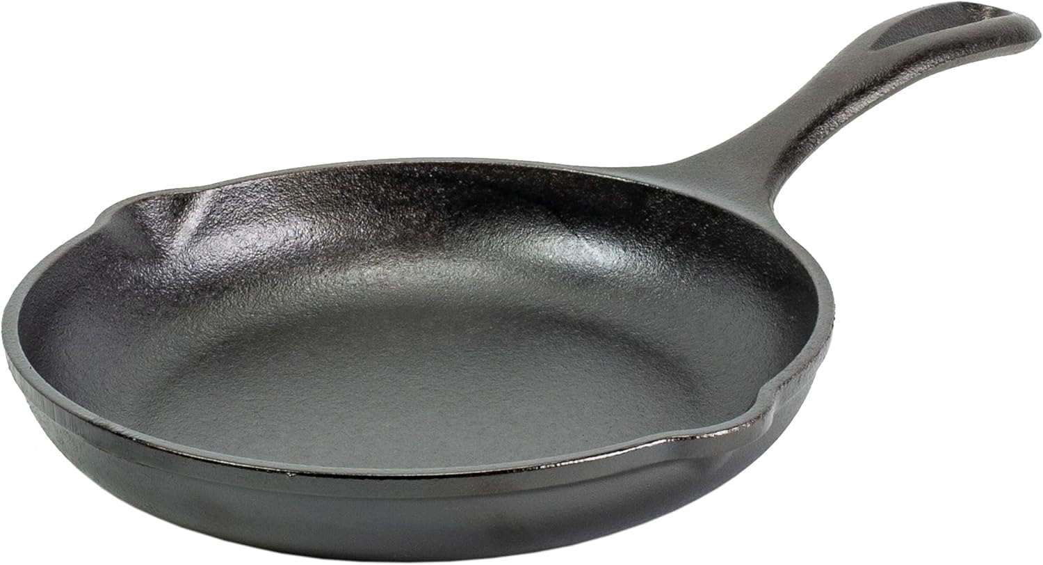 8 in Pre-seasoned Cast Iron Skillet V79592