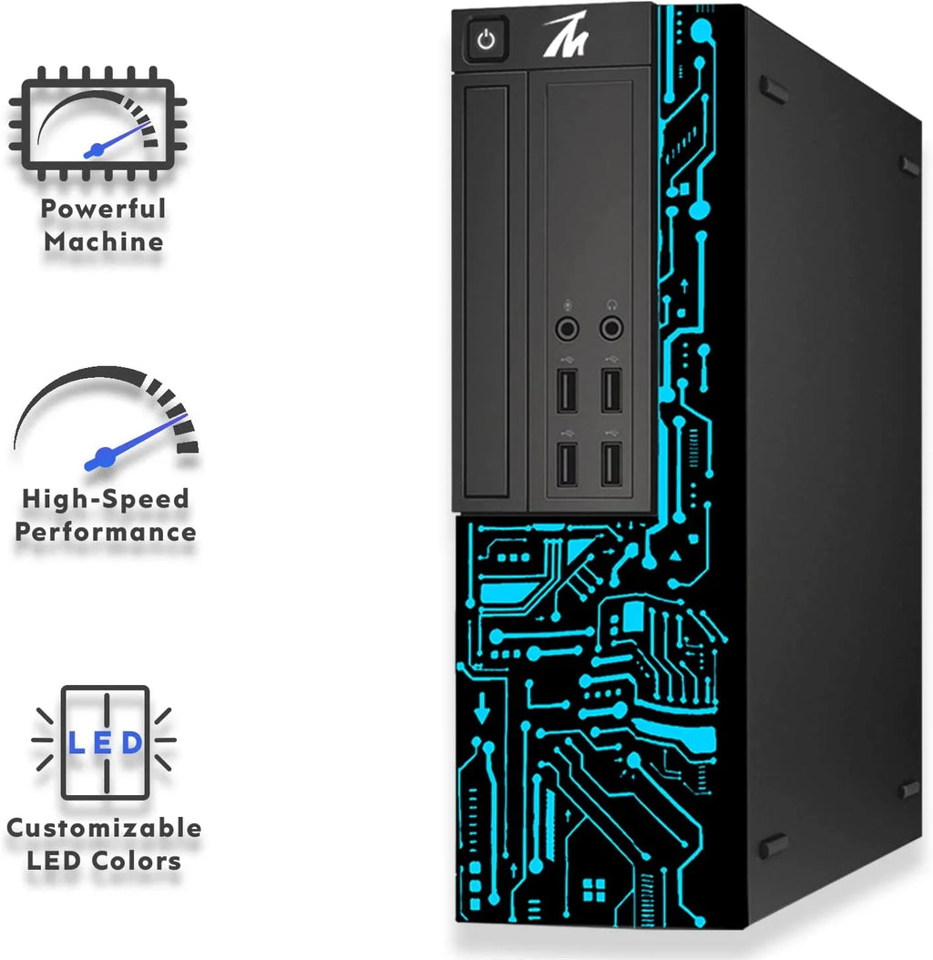 Restored Computer Desktop PC, Core i5, 8GB RAM, 500 GB HDD, 27 Inch 165Hz Gaming Monitor, Win 11 Home (Renewed) H62102