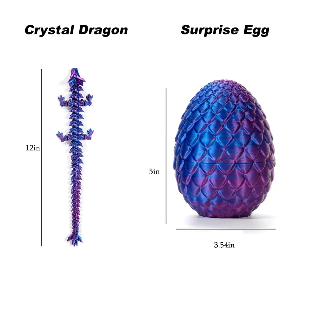 3D Printed Dragon Egg Fidget Toy N684468