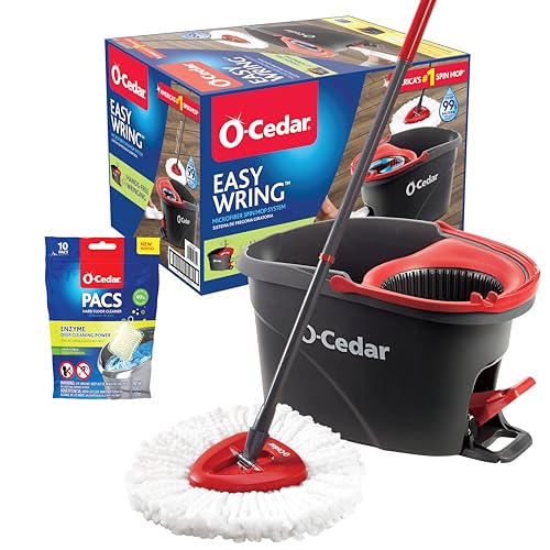 Microfiber Spin Mop and Bucket Cleaning System C31587