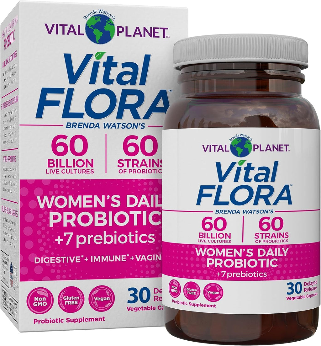 Women’s Daily Probiotic 60 Billion CFU, 60 Strains, 30 Capsules A47810