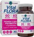 Women’s Daily Probiotic 60 Billion CFU, 60 Strains, 30 Capsules A47810