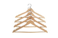 Natural Wooden Hangers 50 Pack with Pants Bar G133