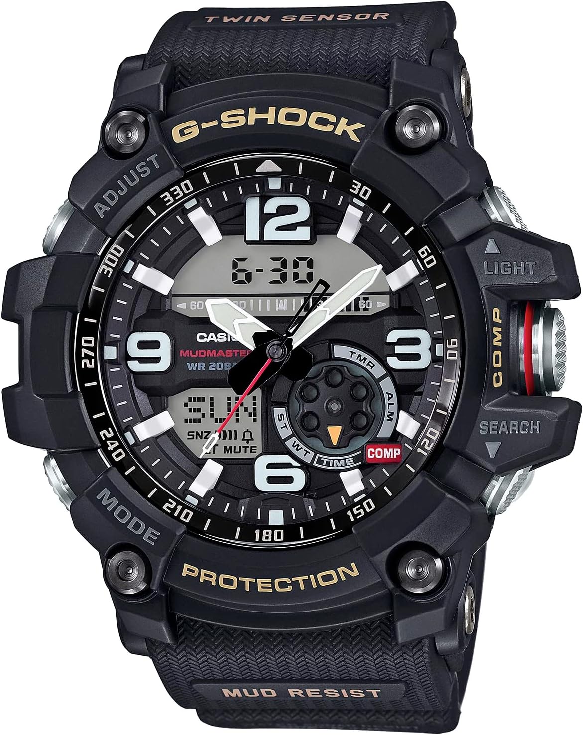 Black Twin Sensor Mudmaster Watch O35667