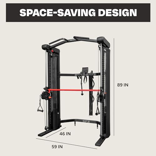 Functional Trainer Cable Machine Home Gym Weight Machine O4923