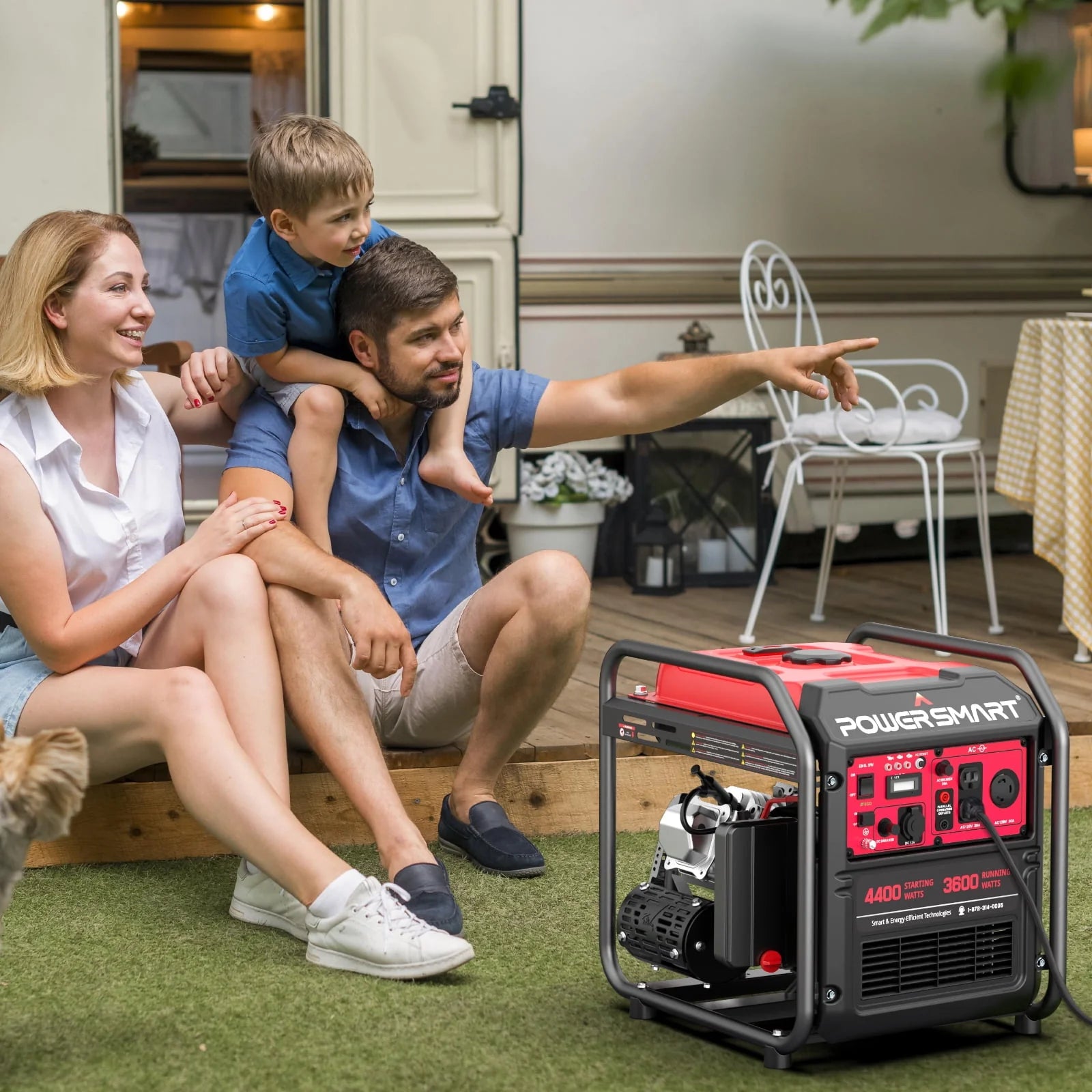 4400-Watt Gas Generator E4933