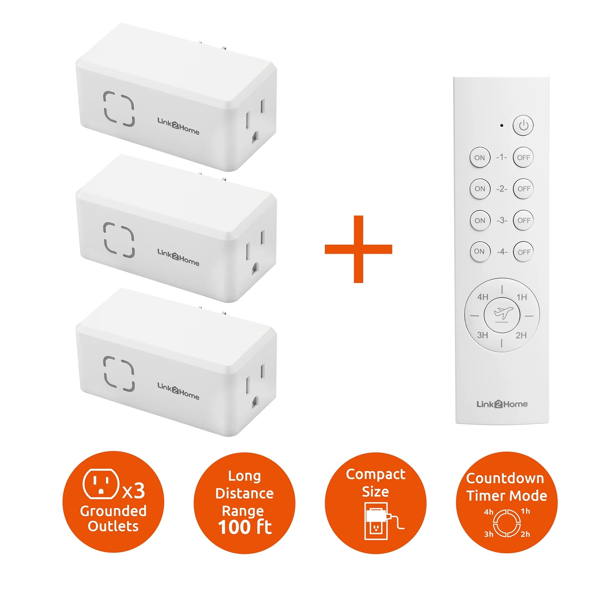 Wireless Remote Control Outlet Light Switch G862