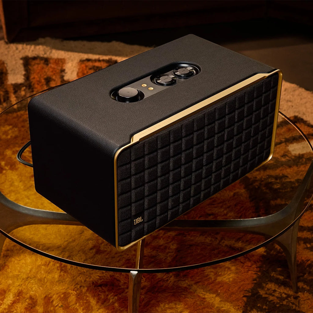 Black/Gold Wireless Bluetooth Speaker A47732