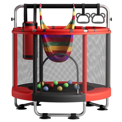55" Trampoline with Enclosure, 440lbs Capacity K27590