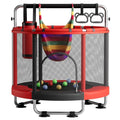 55" Trampoline with Enclosure, 440lbs Capacity K27590