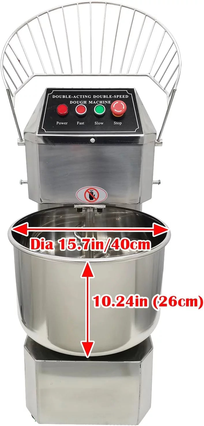 30L Stainless Steel Commercial Dough Mixer Y7731