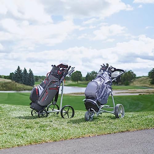 Waterproof Golf Cart Bag with 14 Way Divider Organizer Top D520