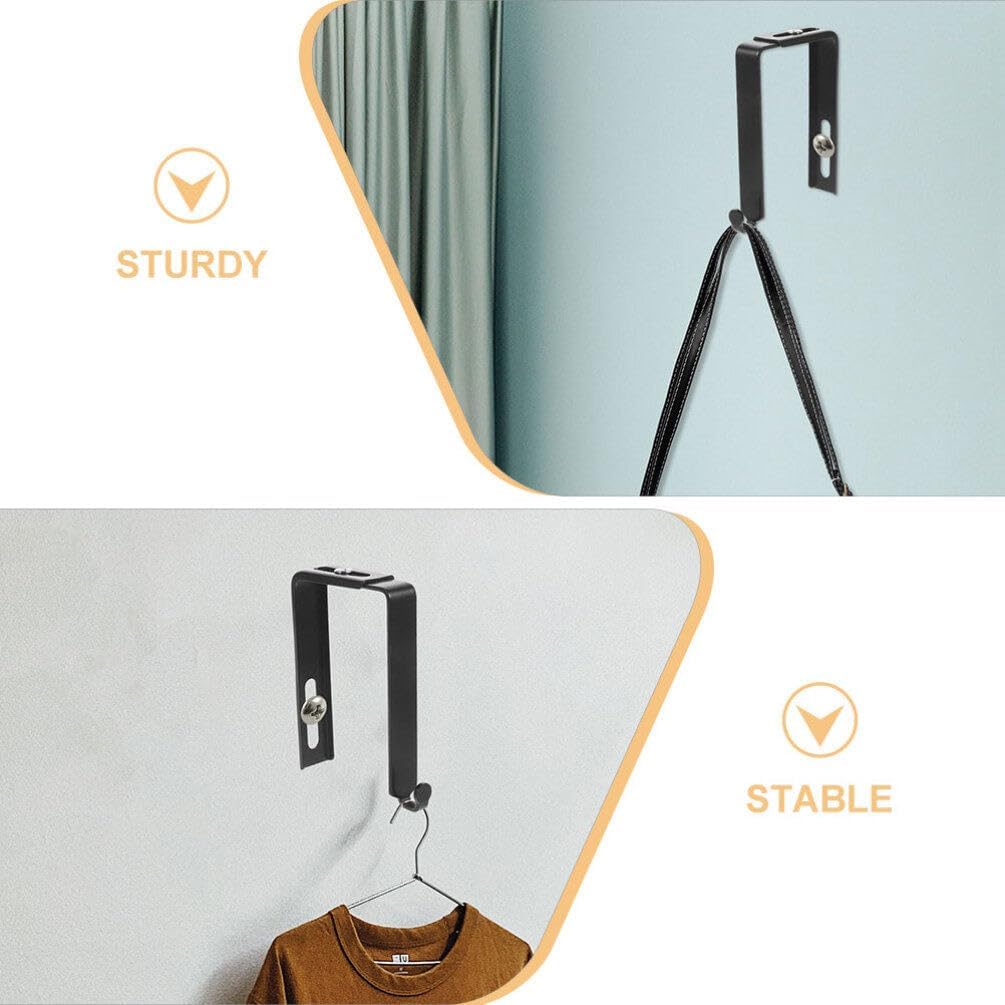 2pcs Over The Door Metal Hooks K15639