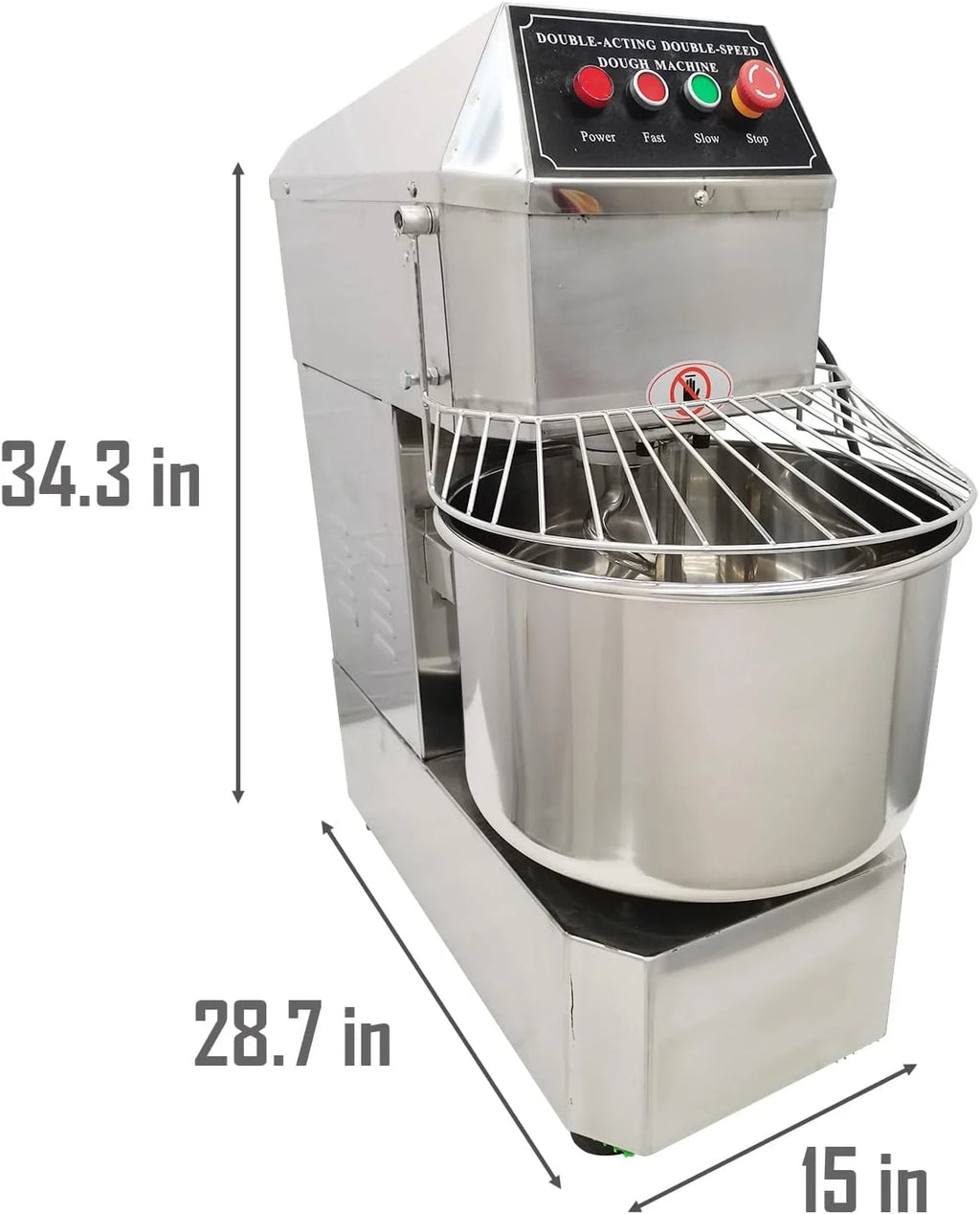 30L Stainless Steel Commercial Dough Mixer Y7731