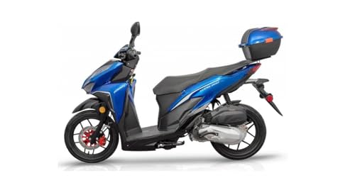 Blue Gas Street Scooter 168cc Motorcycle Q1648