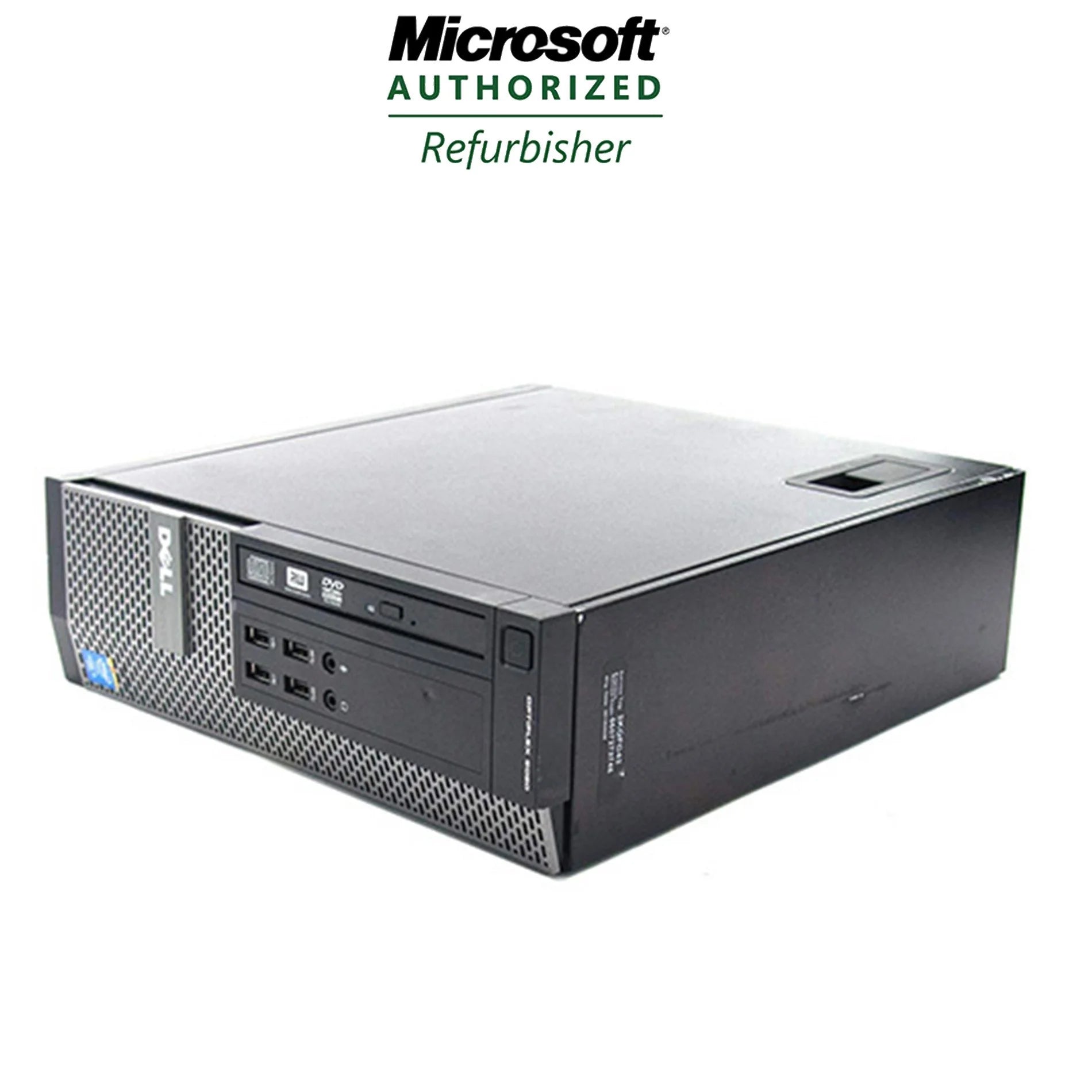 Used Dell OptiPlex 990 Desktop Computer PC, Intel Core i5 Quad-Core Gen 2, 8GB 1TB with 2x 22" LCD's Wi-Fi Windows 11 64bit E1449
