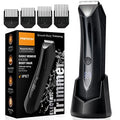 Body Hair Trimmer with Ceramic Blade, Rechargeable Cordless Trimmer M504427