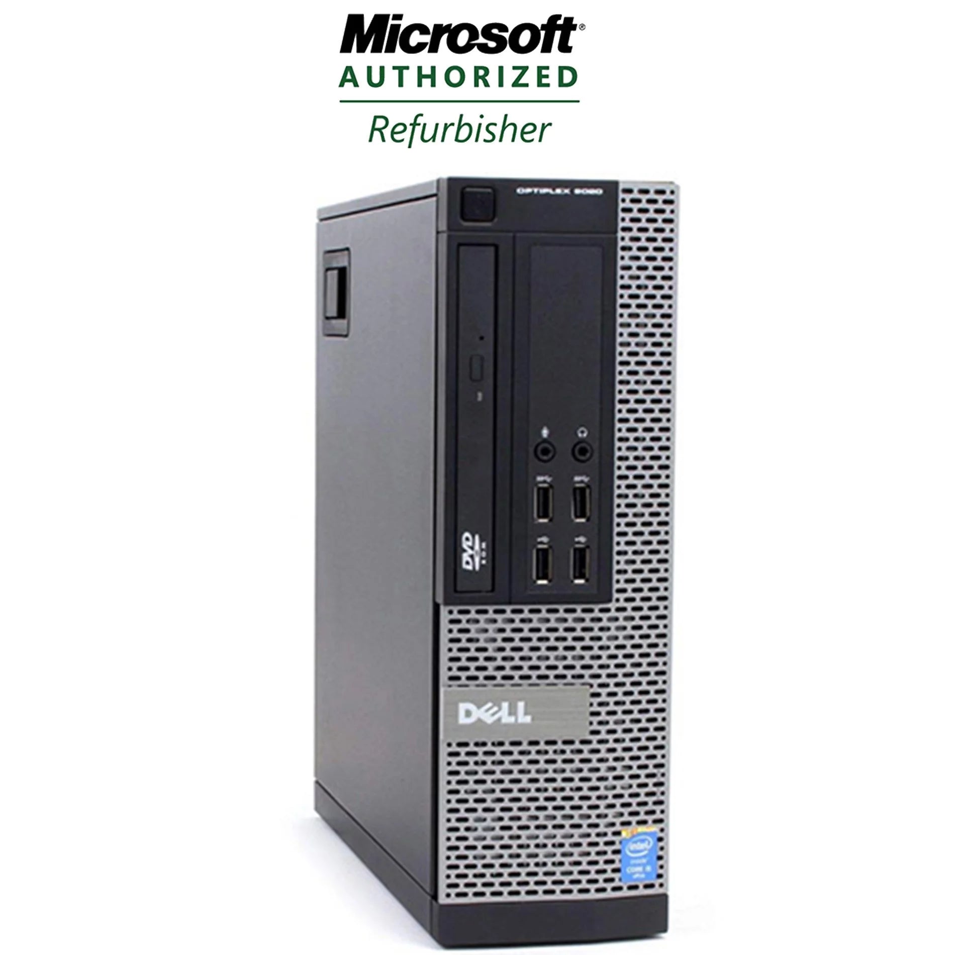 Used Dell OptiPlex 990 Desktop Computer PC, Intel Core i5 Quad-Core Gen 2, 8GB 1TB with 2x 22" LCD's Wi-Fi Windows 11 64bit E1449