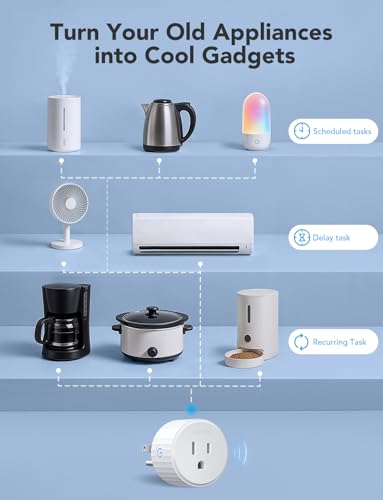 4 Pack Smart Plug WiFi Outlet Z6614