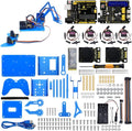 Robot Arm Starter Kit for Arduino, 4DOF Robotics Arm DIY Set, Pack of 2 H4514