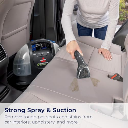 Portable Carpet Cleaner and Car Detailer, Gray/Blue T668567