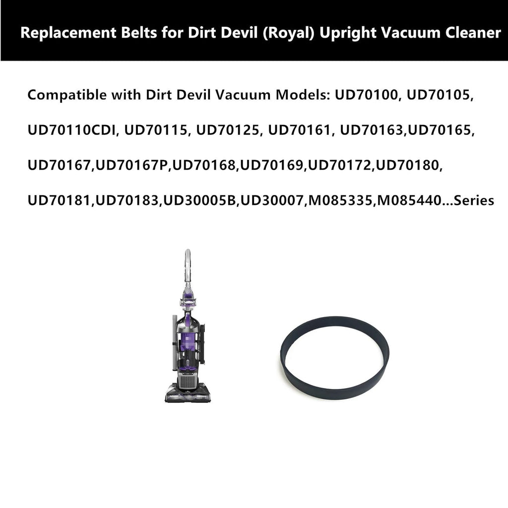 Replacement Belts for Upright Vacuum Cleaner Style 5 (2 Belt) B779