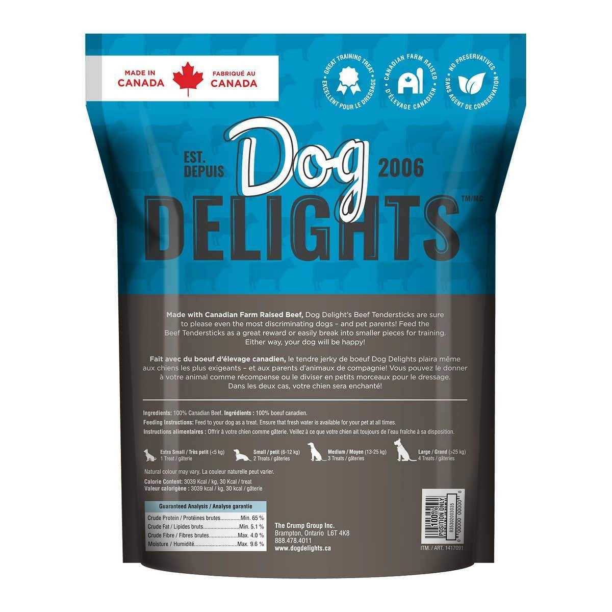 Beef Tendersticks No Additives H459