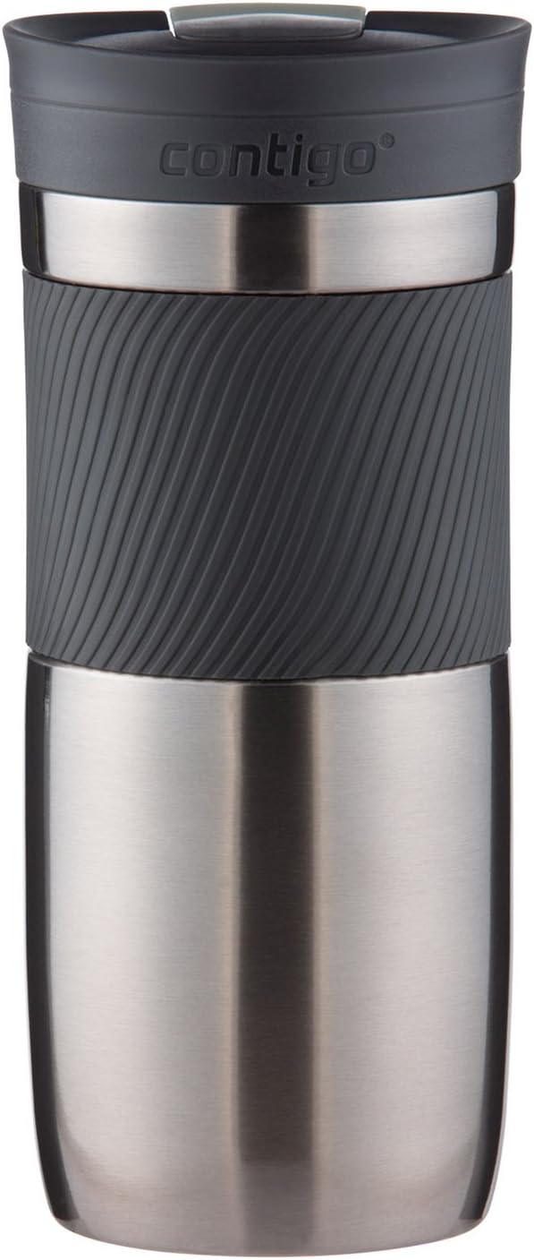 16 Oz Vacuum-Insulated Stainless Steel Travel Mug C6359