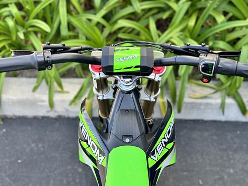 1600W Electric Dirt Bike 48V Lithium Battery Green B515