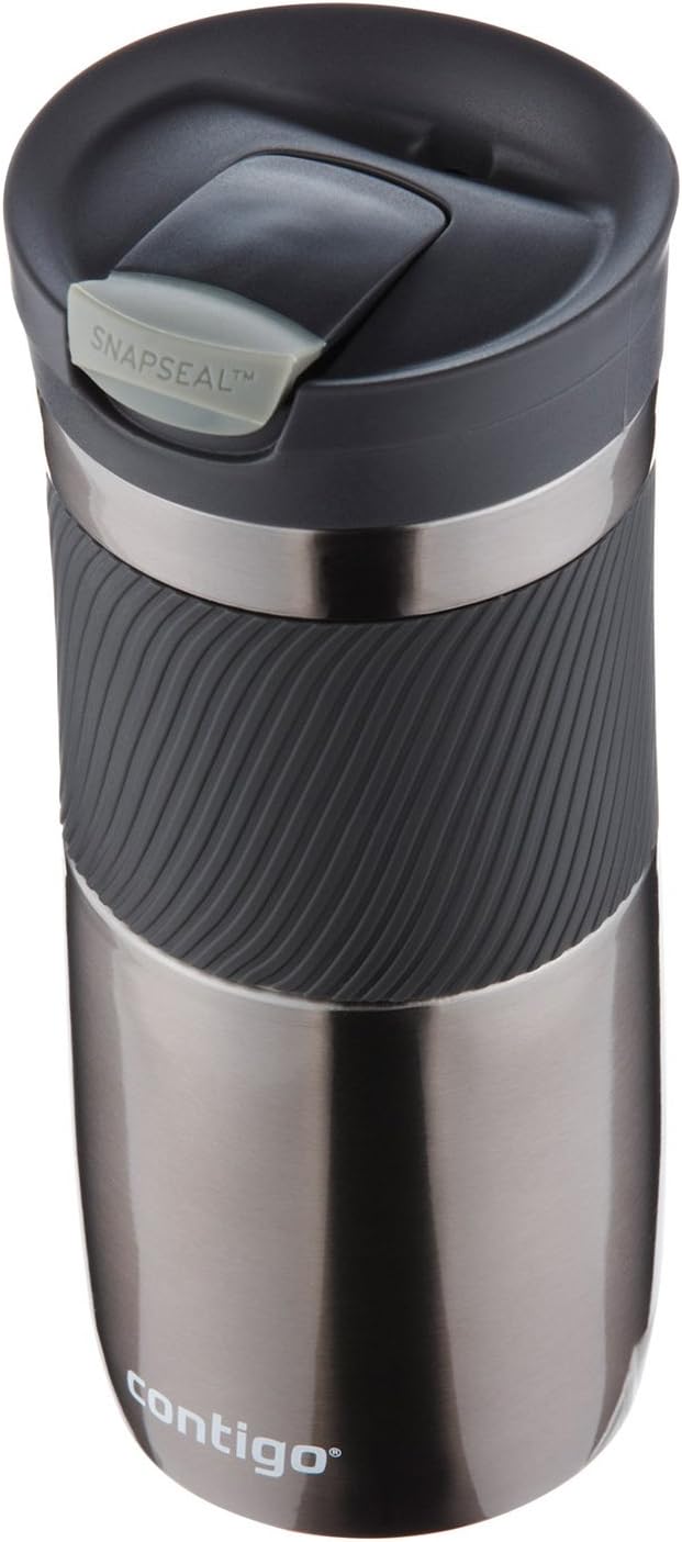 16 Oz Vacuum-Insulated Stainless Steel Travel Mug C6359