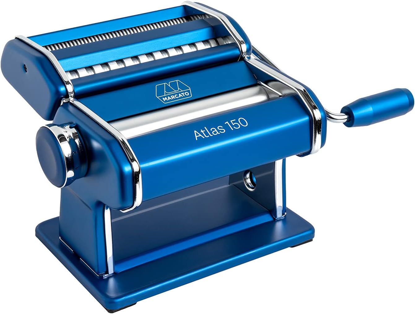 Red Pasta Machine with Pasta Cutter and Hand Crank X325