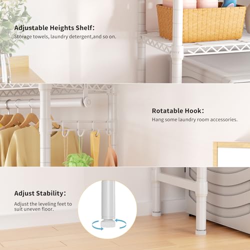 Over The Washer and Dryer Storage Shelf T189782