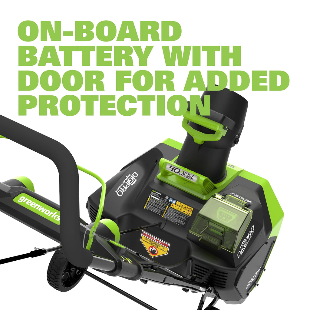 40V 20-inch Cordless Brushless Snow Blower with 4.0 Ah Battery and Charger T451