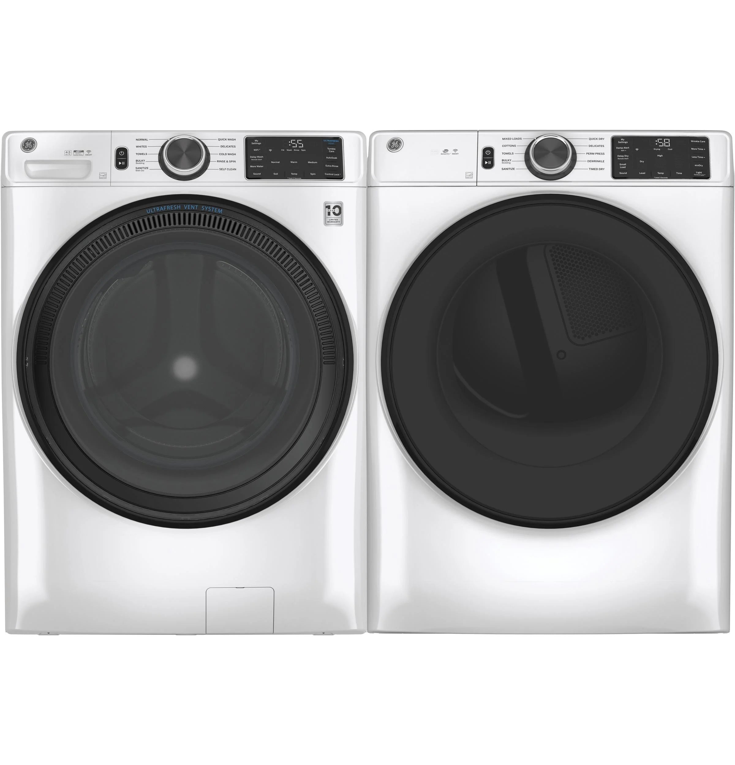 28" Wide 7.8 Cu Ft. White Gas Dryer F22618