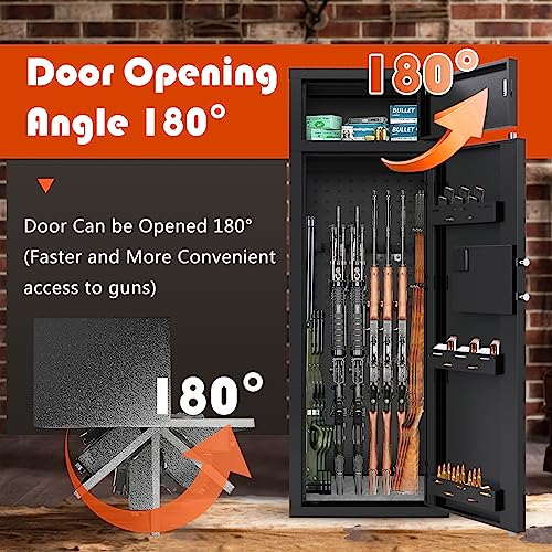 Grey Metal Gun Safe with Digital Keypad G4985