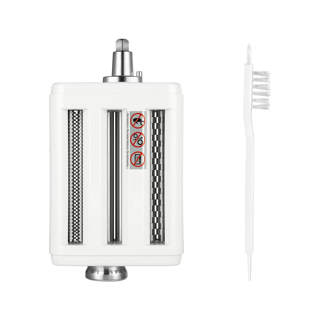 3 in 1 Pasta Maker Attachment for KitchenAid Stand Mixers with Cleaning Brush U508150