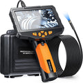 Dual Lens Inspection Camera with Light, 5 IPS Screen, 16.4ft Flexible Probe, 1080p T601041