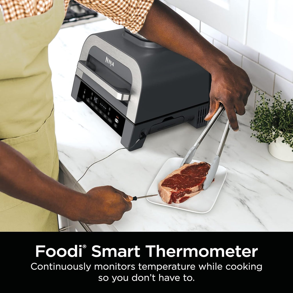Black Indoor Grill with Air Fry P745