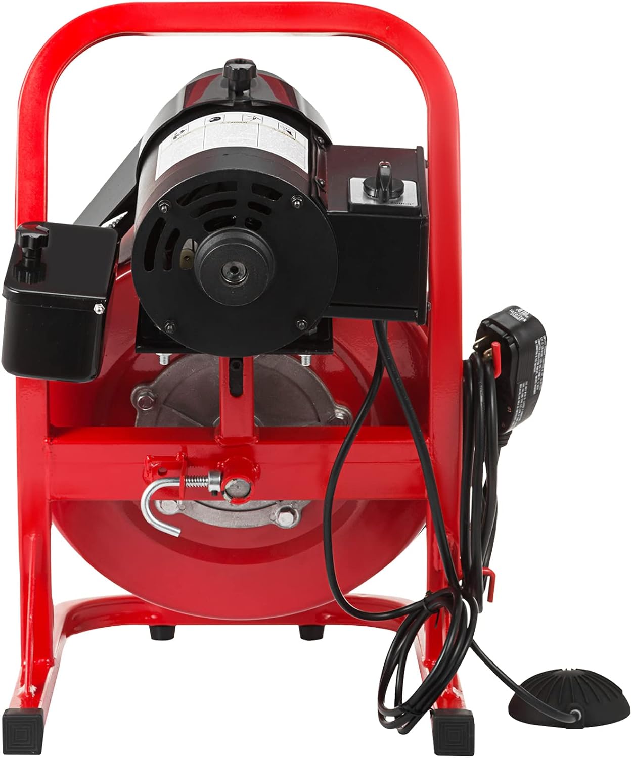 50 Ft x 3/8 Inch Portable Drain Cleaner with 8 Auger Bits I6026