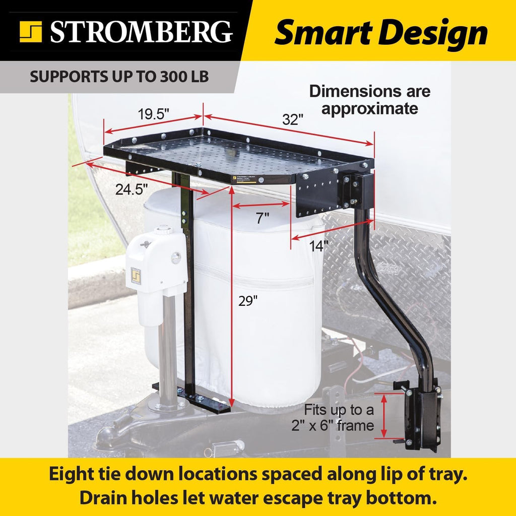 Black A-Frame Cargo Carrier F769952